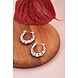 My Jewellery MOOD oorringen gedraaid ovaal My Jewellery MOOD oorringen gedraaid ovaal