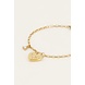 My Jewellery MOOD armband met hart & zilverkleurige steen My Jewellery MOOD armband met hart & zilverkleurige steen