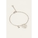 My Jewellery MOOD armband met hart & zilverkleurige steen My Jewellery MOOD armband met hart & zilverkleurige steen