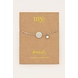 My Jewellery MOOD armband met bedel & transparante steen My Jewellery MOOD armband met bedel & transparante steen