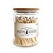 Made Market Co. Grote lange lucifers - Pot - Wit Made Market Co. Grote lange lucifers - Pot - Wit