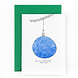 Studio Flash ‘Christmas ball with sky’ - Wenskaart Studio Flash ‘Christmas ball with sky’ - Wenskaart