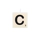 The Giftlabel Getallen & Letterkaarsen - C The Giftlabel Getallen & Letterkaarsen - C