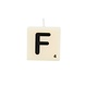 The Giftlabel Getallen & Letterkaarsen - F The Giftlabel Getallen & Letterkaarsen - F