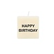 The Gift Label Getallen & Letterkaarsen - Happy birthday The Gift Label Getallen & Letterkaarsen - Happy birthday