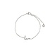 Zusss Armband love zilver Zusss Armband love zilver
