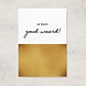 Letters and Lines A6 Kaart Goudfolie | Goud waard Letters and Lines A6 Kaart Goudfolie | Goud waard