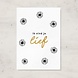 Letters and Lines A6 Kaart Goudfolie | Ik vind je lief Letters and Lines A6 Kaart Goudfolie | Ik vind je lief
