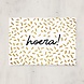 Letters and Lines A6 Kaart Goudfolie | Hoera Letters and Lines A6 Kaart Goudfolie | Hoera