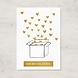 Letters and Lines A6 Kaart Goudfolie | Box vol liefde Letters and Lines A6 Kaart Goudfolie | Box vol liefde