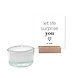 By Romi Creative Studio Wensdoosje + kaarsje / Let life surprise you / hartjes By Romi Creative Studio Wensdoosje + kaarsje / Let life surprise you / hartjes