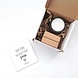 By Romi Creative Studio Wensdoosje + kaarsje / Let life surprise you / hartjes By Romi Creative Studio Wensdoosje + kaarsje / Let life surprise you / hartjes