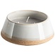 Gusta Kaars keramiek ø13x8,7cm Gusta Kaars keramiek ø13x8,7cm