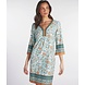 Esqualo Kleedje beads border print shore SJ - HS22.30200 Esqualo Kleedje beads border print shore SJ - HS22.30200