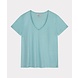 Esqualo T-shirt linen V-neck - HS22.30226 Esqualo T-shirt linen V-neck - HS22.30226