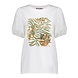 Geisha T-shirt 'Printed leaves' - 22358-25 Geisha T-shirt 'Printed leaves' - 22358-25