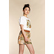 Geisha T-shirt 'Printed leaves' - 22358-25 Geisha T-shirt 'Printed leaves' - 22358-25