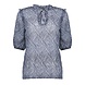 Geisha Bloes - allover grafische print lurex - 23466-20 Geisha Bloes - allover grafische print lurex - 23466-20