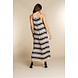 Geisha Maxi jurk ikat print - 27418-20 Geisha Maxi jurk ikat print - 27418-20