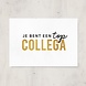 Letters and Lines A6 Kaart Goudfolie | Top collega Letters and Lines A6 Kaart Goudfolie | Top collega