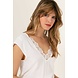 Cherry Paris Top - ME3032 - (ecru) Cherry Paris Top - ME3032 - (ecru)