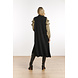 Lange cardigan zonder mouwen - 2662 - (zwart-999) Lange cardigan zonder mouwen - 2662 - (zwart-999)