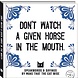 Imagebooks Factory Don't watch a given horse in the mouth - boek Imagebooks Factory Don't watch a given horse in the mouth - boek