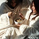 L'avant-gardiste Fleece deken met mouwen - twee personen L'avant-gardiste Fleece deken met mouwen - twee personen