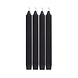 Gift Aterlier Kaarsen - set van 4 - Andante zwart Gift Aterlier Kaarsen - set van 4 - Andante zwart