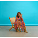 Cream Lang kleedje - Carolina - Zally Fit (or) Cream Lang kleedje - Carolina - Zally Fit (or)