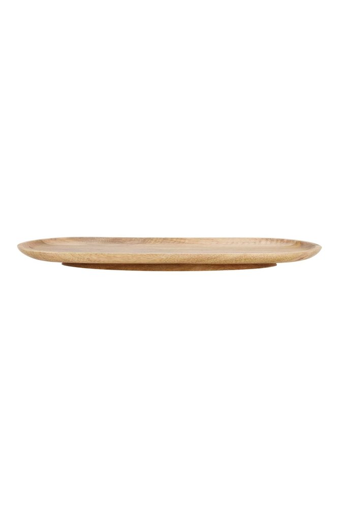 Zusss Ovalen stylingbord hout - 55x23x4cm
