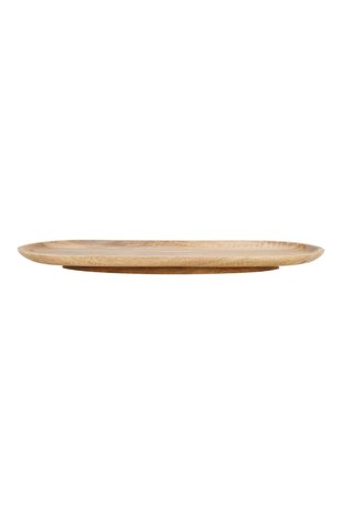 Zusss Ovalen stylingbord hout - 55x23x4cm