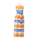 K.Design Jurk bandeau (midi) met splitten & riem - W125 K.Design Jurk bandeau (midi) met splitten & riem - W125