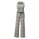 K.Design Mouwloze jumpsuit met print & aantrekkoord - W200 K.Design Mouwloze jumpsuit met print & aantrekkoord - W200