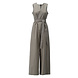 K.Design Mouwloze jumpsuit met riem & rits - W455 K.Design Mouwloze jumpsuit met riem & rits - W455