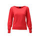 K.Design Pullover ronde hals & manchetten met knoopjes - W833 K.Design Pullover ronde hals & manchetten met knoopjes - W833