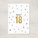 Letters and Lines A6 Kaart Goudfolie | Hoera 18 Letters and Lines A6 Kaart Goudfolie | Hoera 18