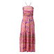 K.Design Jurk bandeau (midi), bloemenprint & volant - W315 K.Design Jurk bandeau (midi), bloemenprint & volant - W315