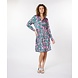 Esqualo Kleedje - knot shimmer rose print - SP23.15017 Esqualo Kleedje - knot shimmer rose print - SP23.15017