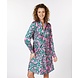 Esqualo Kleedje - knot shimmer rose print - SP23.15017 Esqualo Kleedje - knot shimmer rose print - SP23.15017