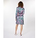 Esqualo Kleedje - knot shimmer rose print - SP23.15017 Esqualo Kleedje - knot shimmer rose print - SP23.15017