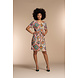 Geisha Kleedje - grafische ethnic print - 37149-20 Geisha Kleedje - grafische ethnic print - 37149-20