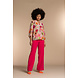 Geisha Blouse - blouse kleurrijke flower print - 33281-20 Geisha Blouse - blouse kleurrijke flower print - 33281-20