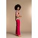 Geisha Blouse - blouse kleurrijke flower print - 33281-20 Geisha Blouse - blouse kleurrijke flower print - 33281-20