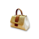 Mondieux Madame Handtas - HILDA MINI- wit/goud Mondieux Madame Handtas - HILDA MINI- wit/goud