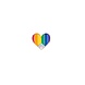 Global Affairs Pin - hartje - rainbow Global Affairs Pin - hartje - rainbow