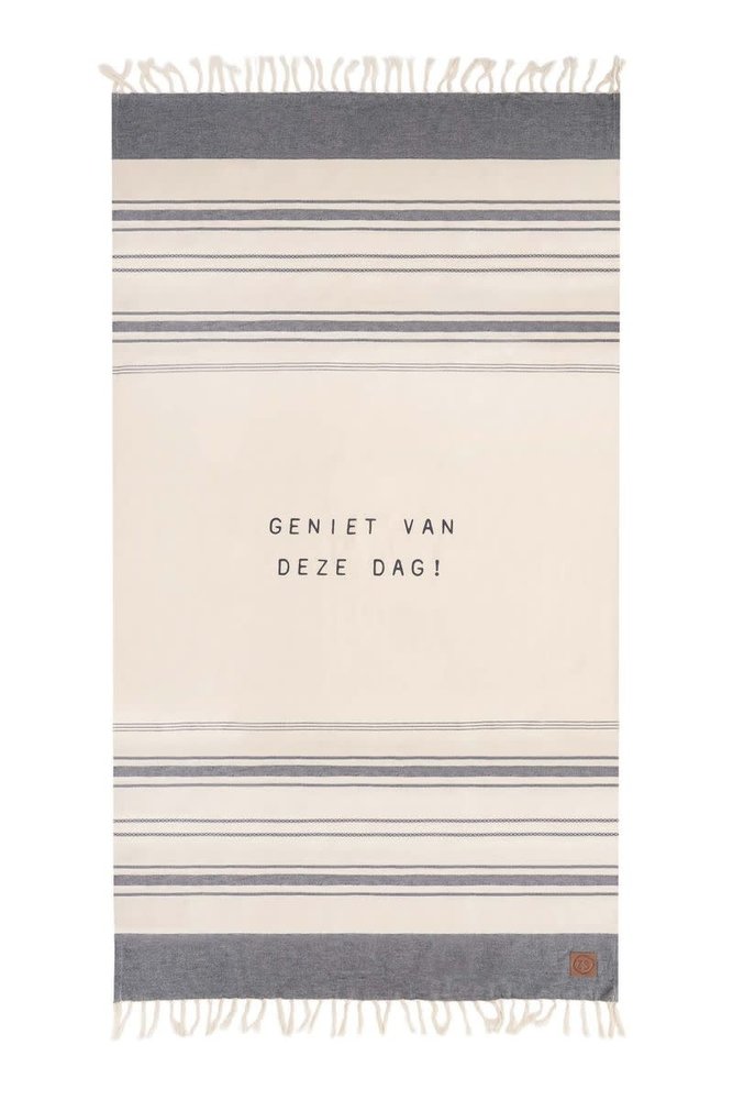 Zusss Hamamdoek 'geniet van deze dag'