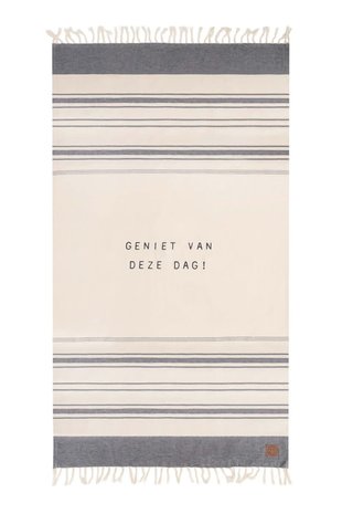 Zusss Hamamdoek 'geniet van deze dag'
