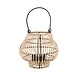 Zusss Rotan windlicht - Medium size Zusss Rotan windlicht - Medium size