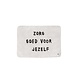 Zusss Badmat - zorg goed voor jezelf - 90x60cm - offwhite Zusss Badmat - zorg goed voor jezelf - 90x60cm - offwhite